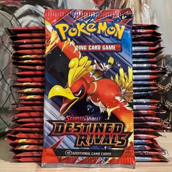 New! (15) Pokémon TCG Destined Rivals Booster Packs - SV10: (DRI) - Picture 1 of 9